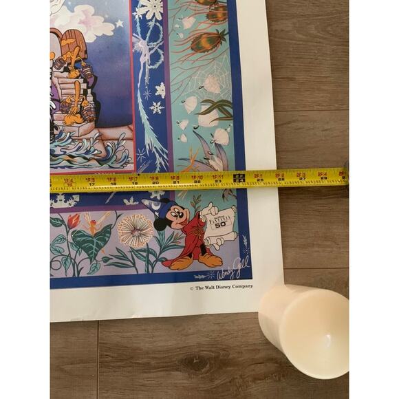 Vintage Disney "Fantasia" Poster - Picture 10 of 12